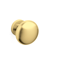 EDISON Central Door Knob - Brass - Supe